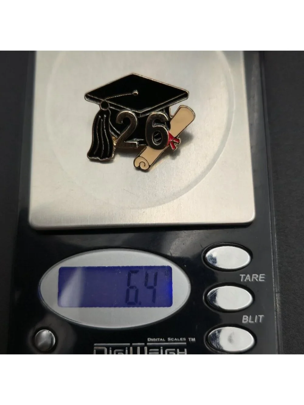 Class of 2026 Graduation Cap Diploma Pin | Senior School Keepsake Gift A8516
